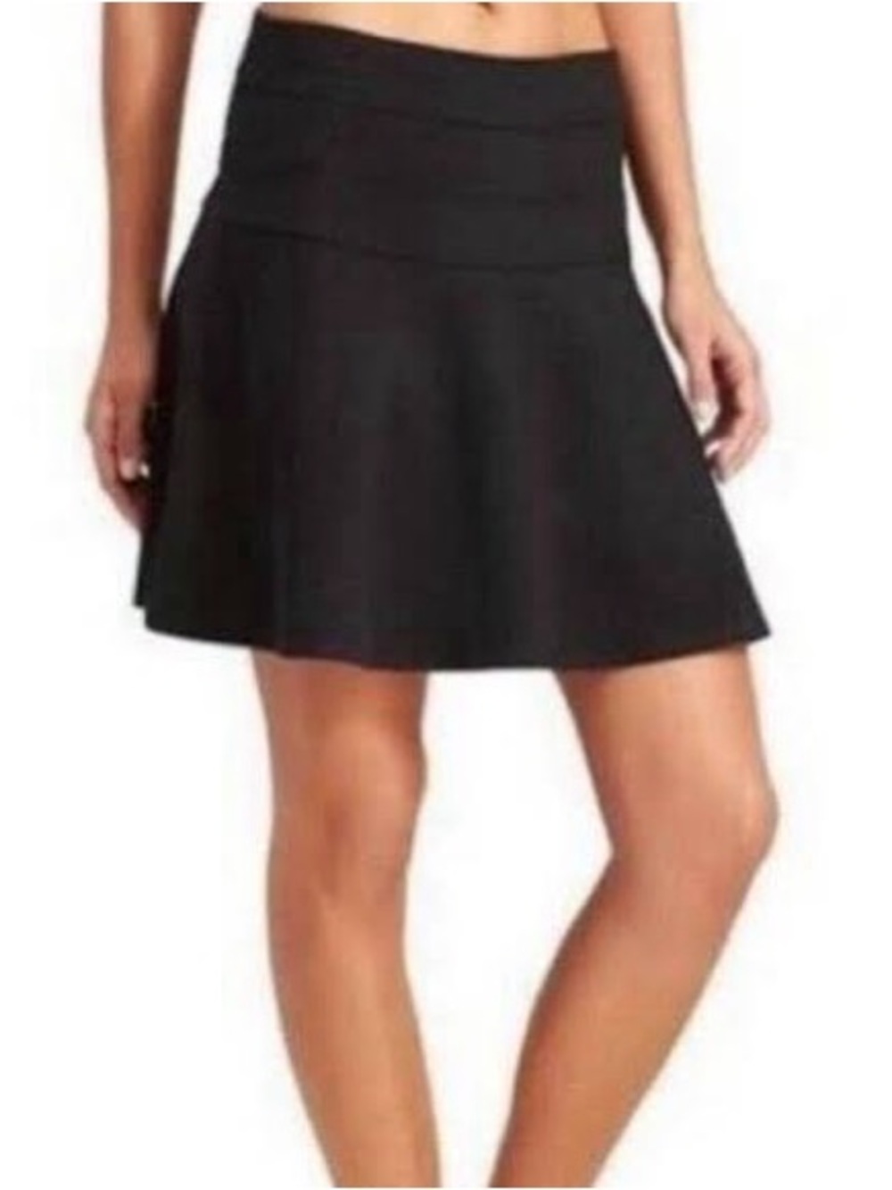 NWOT Athleta SOFT BROWN Ponte A-Line Flare Circle Skirt - 16